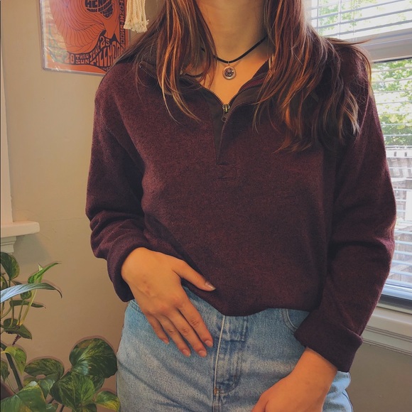 Other - quarter zip pullover sweater